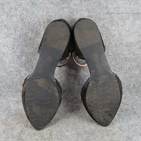 INC International Concepts Shoes Womens 8.5 Flats Closed Toe Ankle Strap Studded - Picture 9 of 12